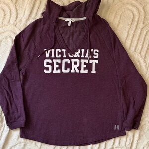 Victoria's Secret Plum Hoodie Sweatshirt